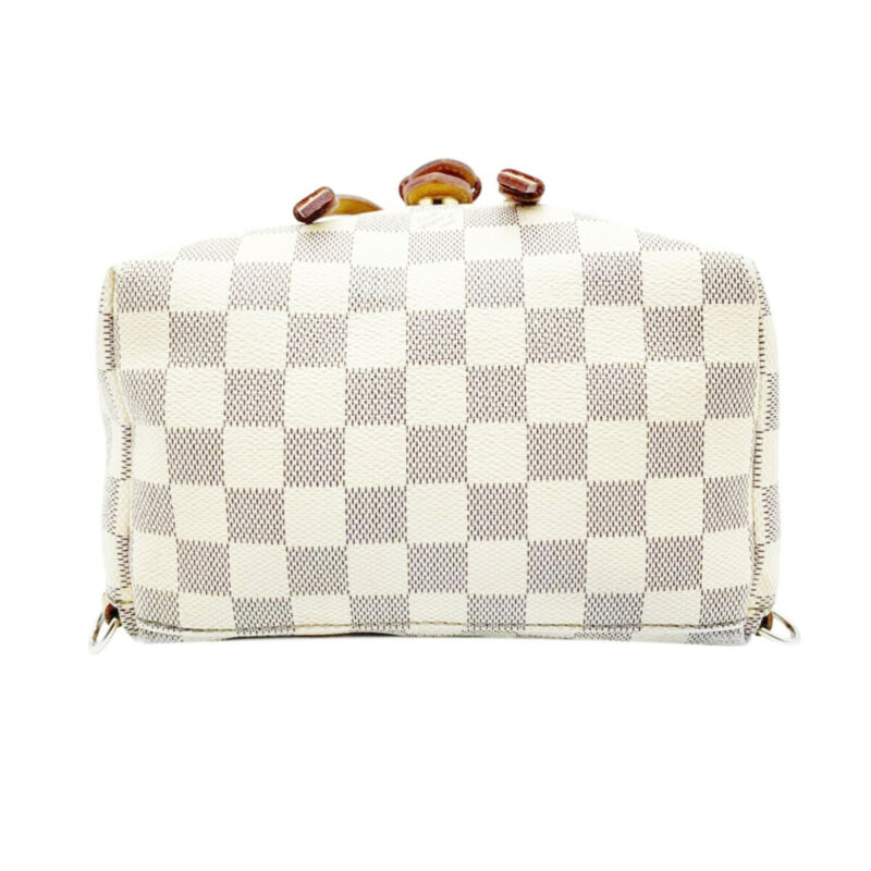 Louis Vuitton Sperone Bb White Damier Azur Canvas Backpack