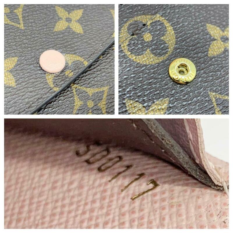 Louis Vuitton Pink Emilie Monogram Rose Ballerine