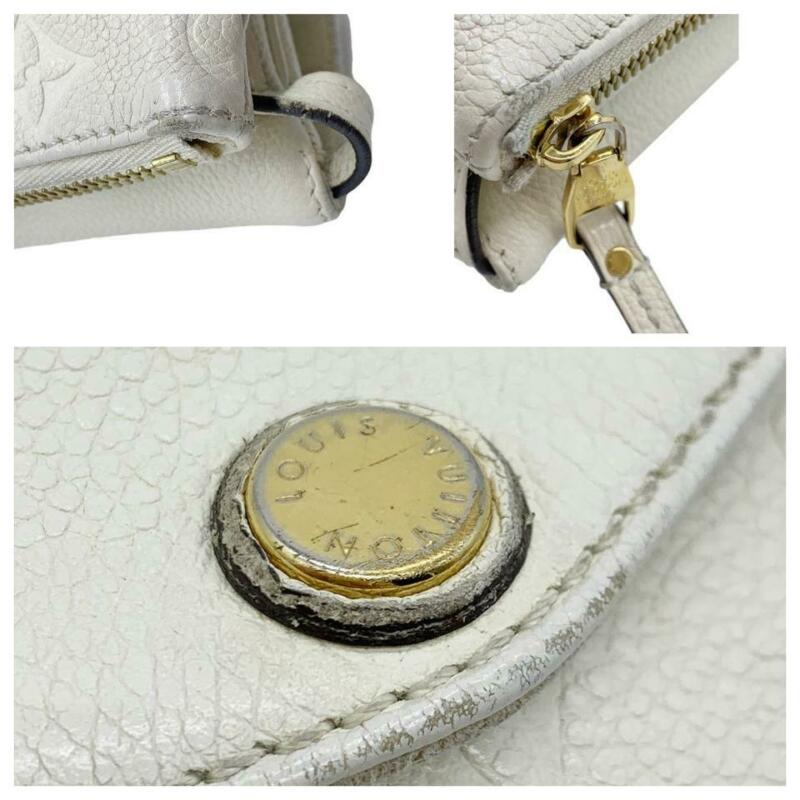 Louis Vuitton Twice White Monogram Empreinte Leather Cross Body Bag