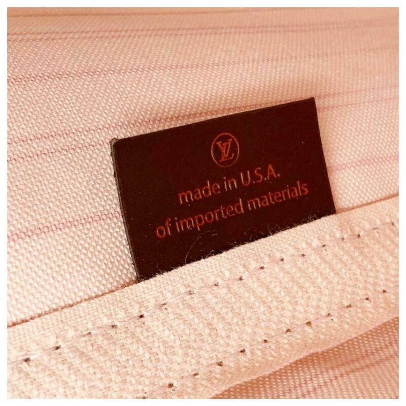 Louis Vuitton Neverfull Mm Rose Ballerine Brown Damier Ébène Canvas