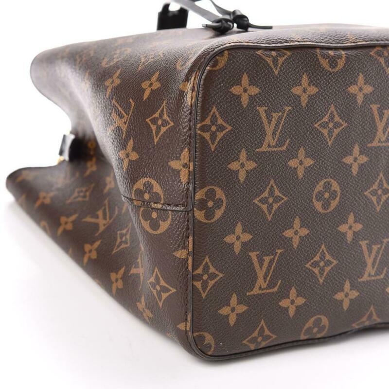 Louis Vuitton Neonoe Noir Black Monogram Canvas Shoulder Bag