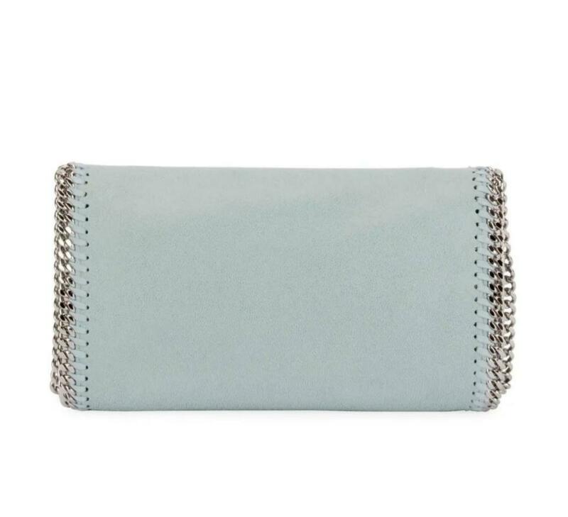 Stella McCartney Falabella Sky Blue Faux Leather Cross Body Bag