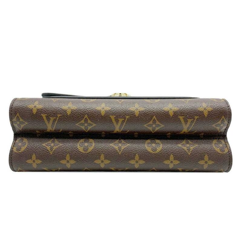 Louis Vuitton Victoire Noir Chain 2019 Black Monogram Canvas and Calfskin