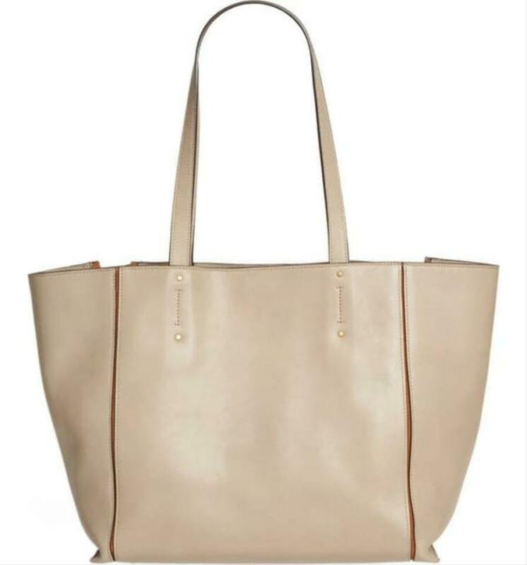 Chloé Milo Motty Grey Leather Tote