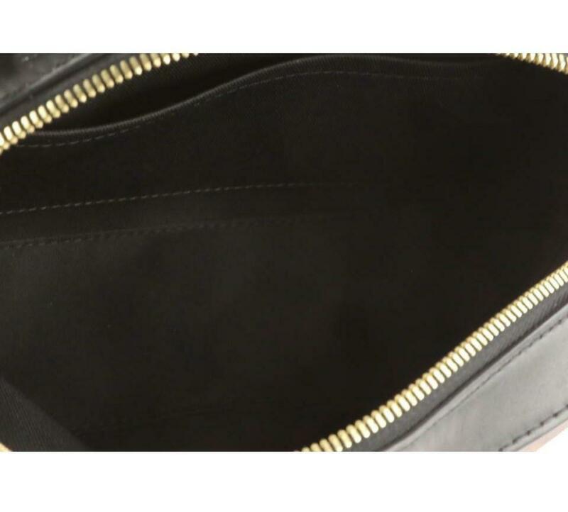 Louis Vuitton Saintonge Black Monogram Canvas Shoulder Bag