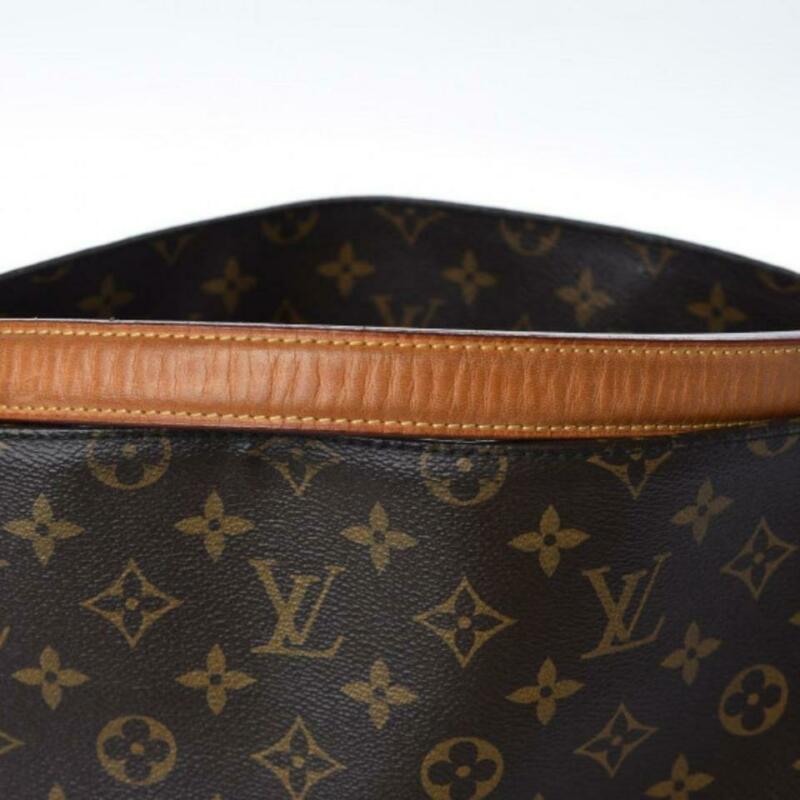 Louis Vuitton Melie Brown Monogram Canvas Hobo Bag