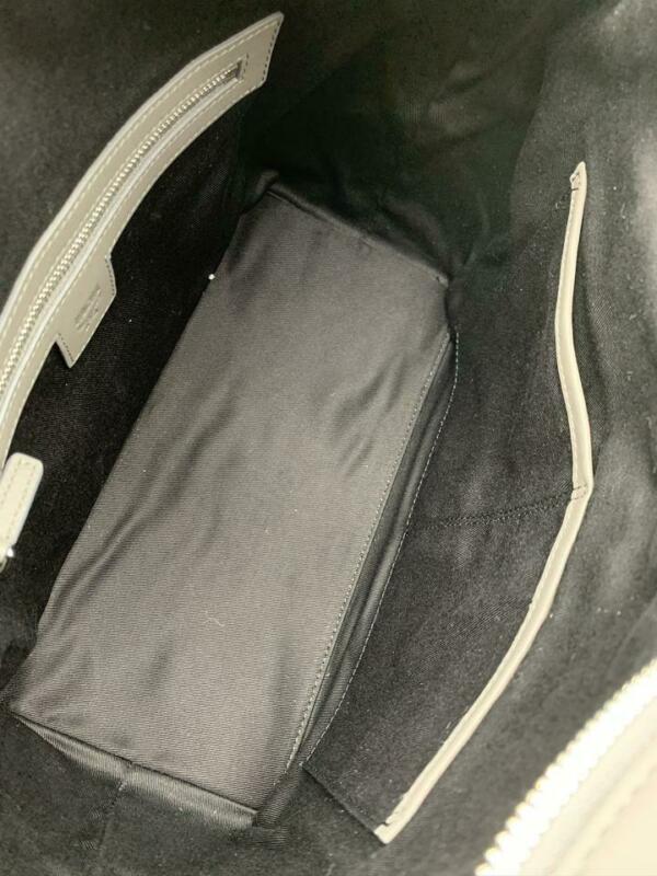 MCM Klara Medium Diamond Visetos Grey Coated Canvas Hobo Bag