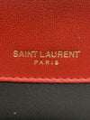 Saint Laurent Vicky Medium Monogram Matelasse Rouge Eros Red Leather Cross Body