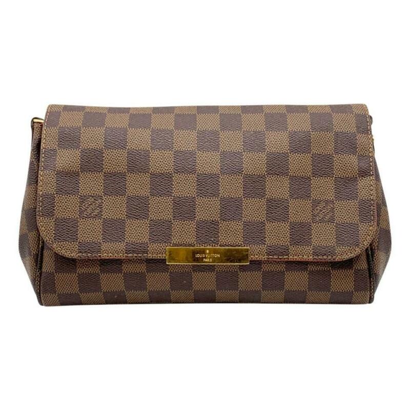 Louis Vuitton Favorite Mm 2017 Brown Damier Ébène Canvas Cross Body Bag