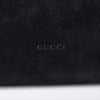 Gucci Chain Wallet Dionysus Mini Black Suede Leather Cross Body Bag