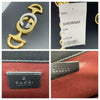 Gucci Tote Zumi Smooth Small Black Leather Shoulder Bag