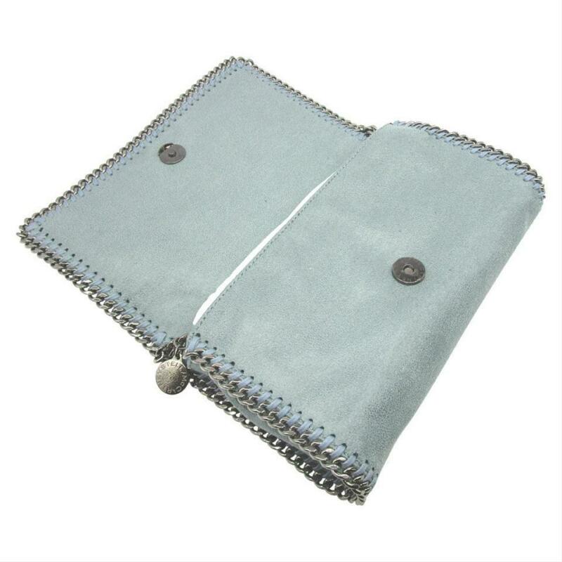 Stella McCartney Falabella Sky Blue Faux Leather Cross Body Bag