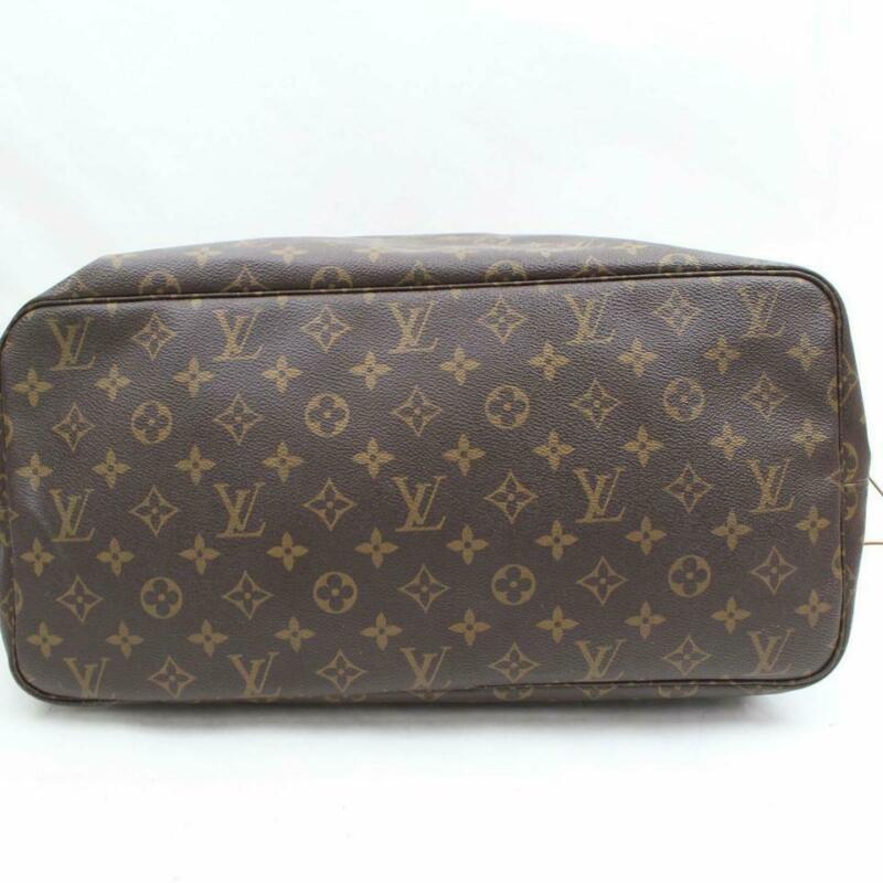 Louis Vuitton Neverfull Gm Brown Monogram Canvas Tote