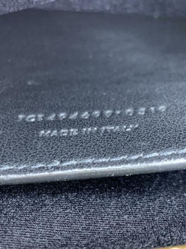 Saint Laurent Monogram Loulou Small Metallic Monogram Gold Leather Shoulder Bag