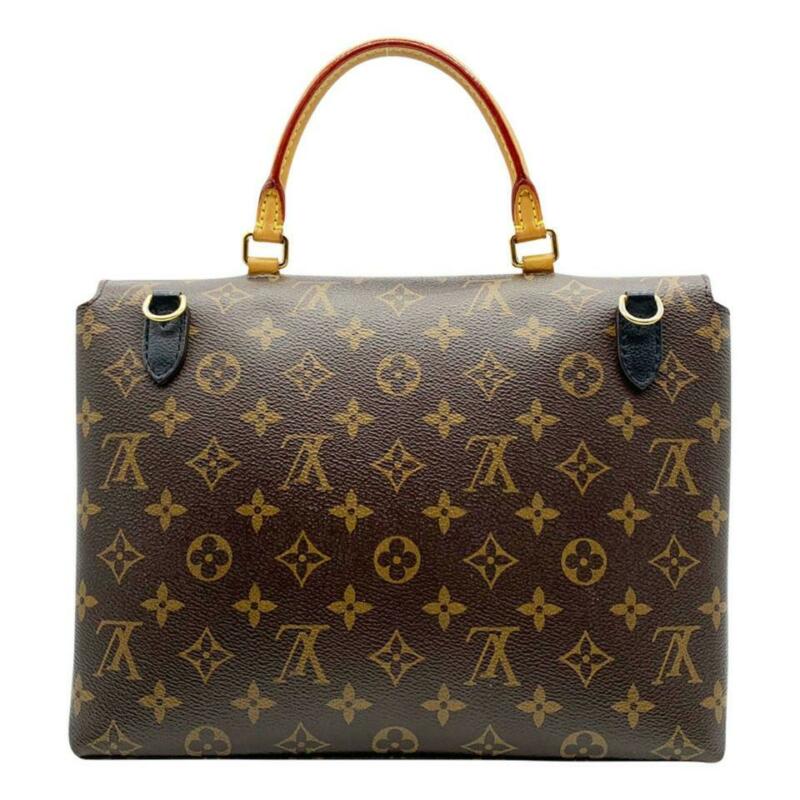 Louis Vuitton Marignan Black Monogram Canvas Shoulder Bag