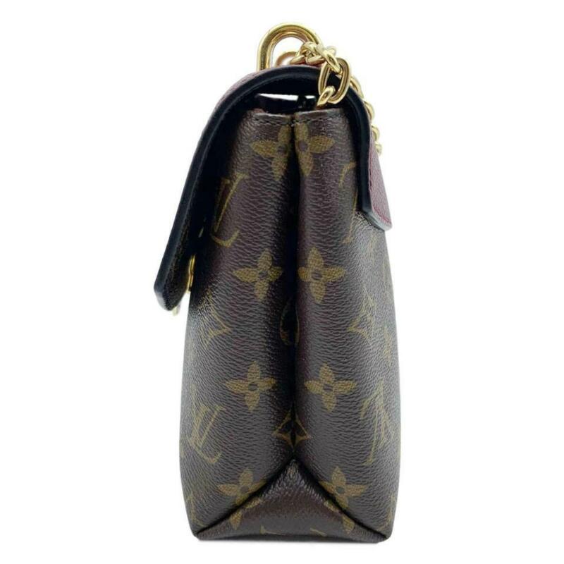 Louis Vuitton Saint Placide Chain Aurore 2018 Red Monogram Canvas Cross Body Bag