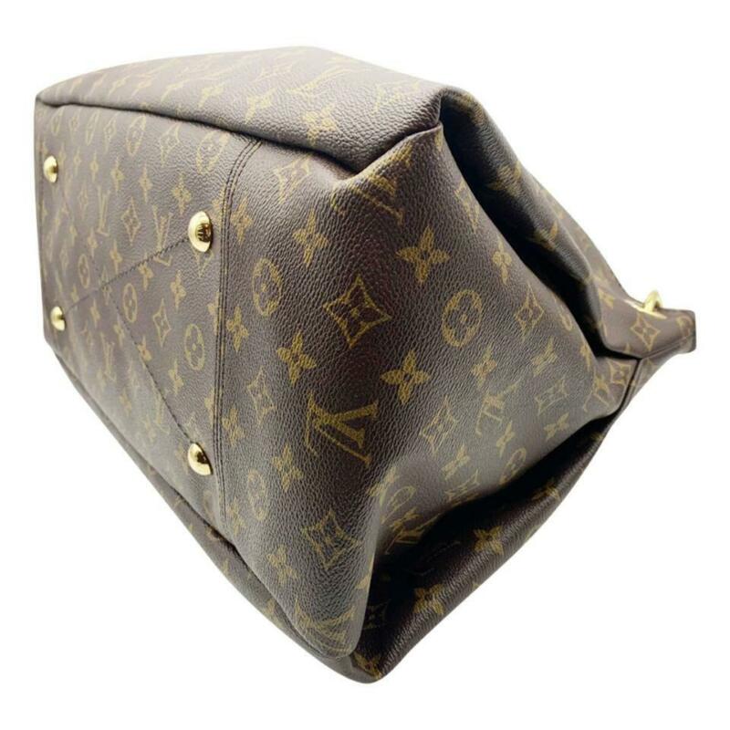 Louis Vuitton Artsy Mm 2018 Brown Monogram Canvas Hobo Bag