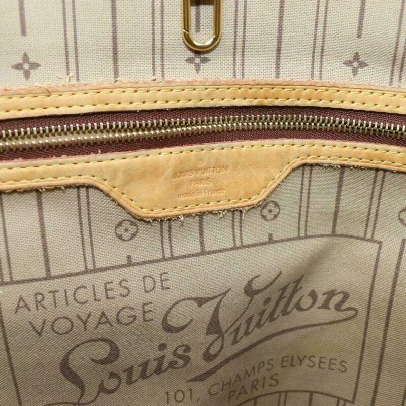 Louis Vuitton Neverfull Gm Brown Monogram Canvas Tote