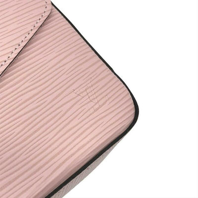 Louis Vuitton Pochette Felicie Rose Ballerine Chain Wallet Pink Epi Leather