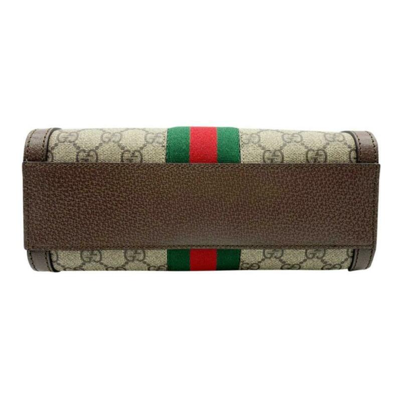 Gucci Bag Ophidia Small Brown Gg Supreme Canvas Tote