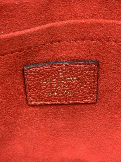 Louis Vuitton Saint Placide M43713 Red Monogram Canvas and Calf Leather
