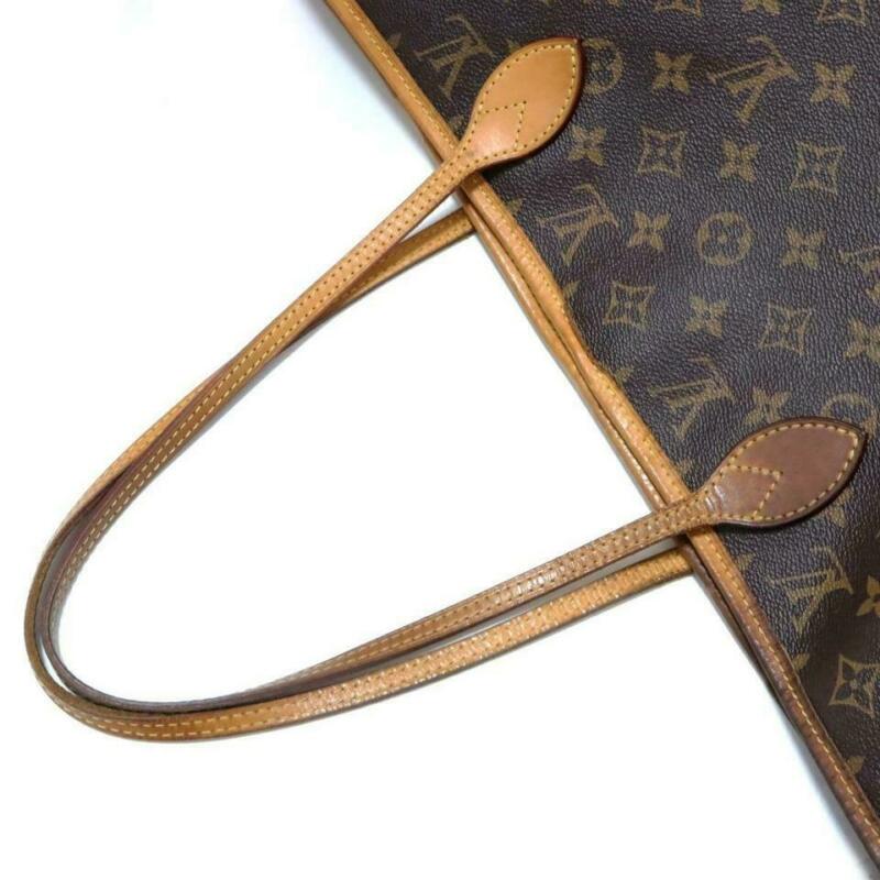 Louis Vuitton Neverfull Neo Mm Pivoine Pink Interior Brown Monogram Canvas Tote