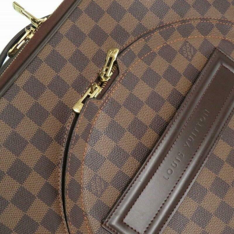 Louis Vuitton Pegase 55 Carry Brown Damier Ébène Canvas Weekend/Travel Bag