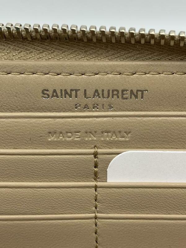 Saint Laurent Dark Beige Monogram Loulou New Matelasse Leather Zip Aro -  MyDesignerly