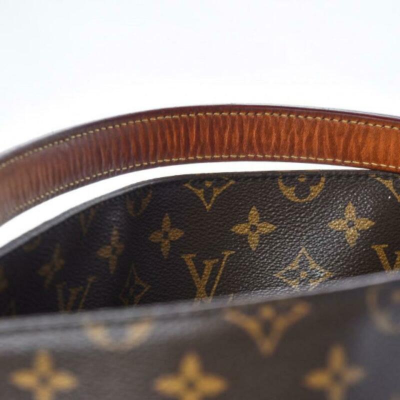 Louis Vuitton Melie Brown Monogram Canvas Hobo Bag