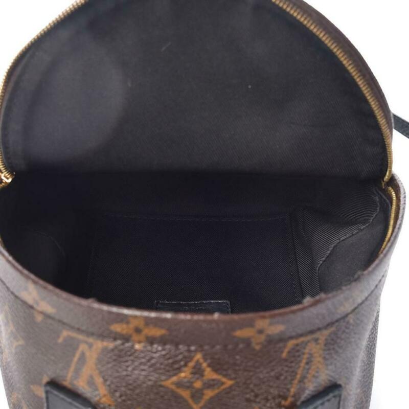 Louis Vuitton Palm Springs Backpack Mini Brown Monogram Canvas Shoulder Bag