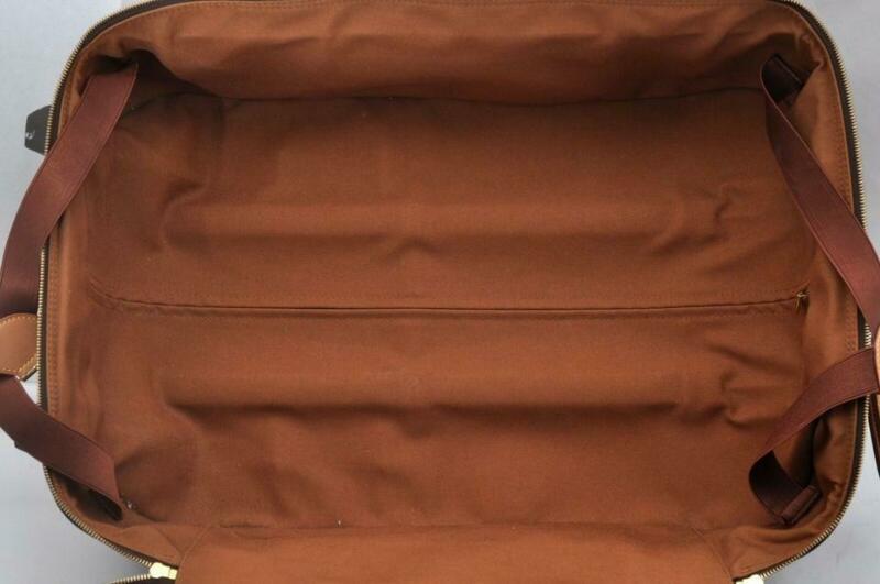 Louis Vuitton Pegase 55 Carry On Suitcase Brown Monogram Canvas Weekend/Travel