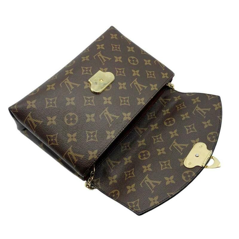 Louis Vuitton Saint Placide Chain Aurore 2018 Red Monogram Canvas Cross Body Bag