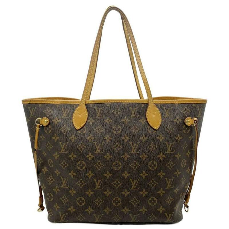 Louis Vuitton Neverfull Mm Pivoine Brown Monogram Canvas Tote