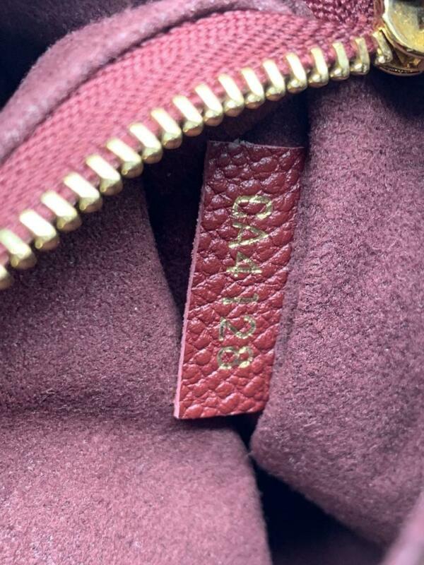 Louis Vuitton Saint Placide Chain Aurore 2018 Red Monogram Canvas Cross Body Bag