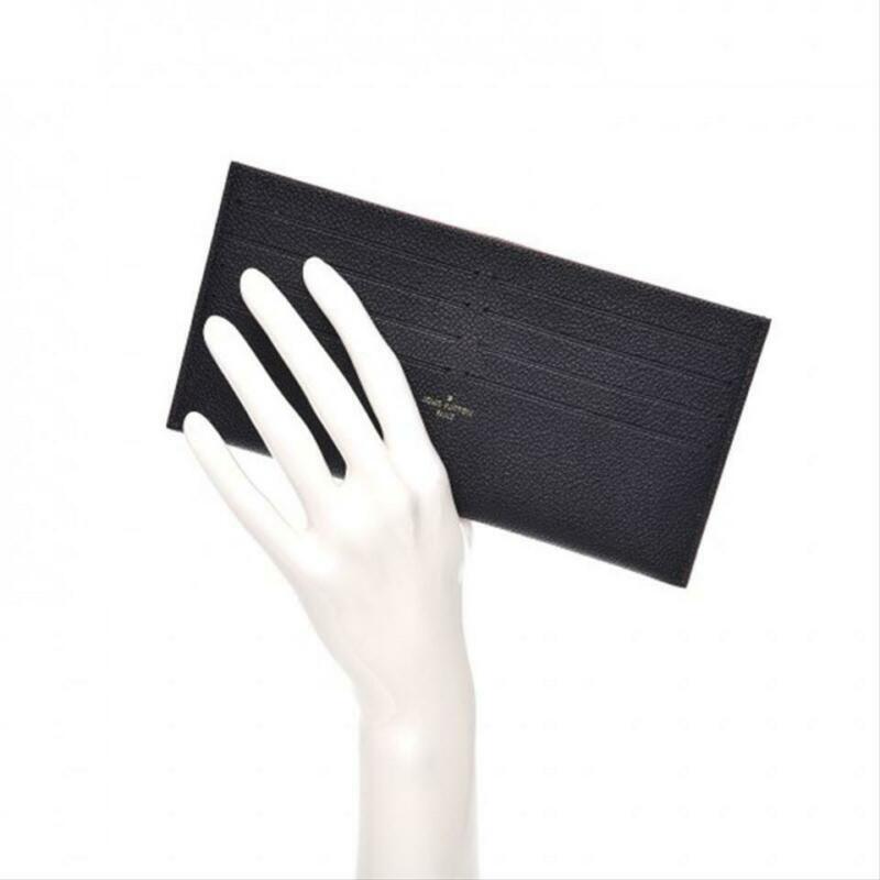 Louis Vuitton Pochette Felicie Zippered Insert and Card Holder Marine Rouge Blue