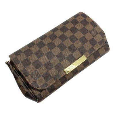Louis Vuitton Favorite Pm Brown Damier Ébène Canvas Shoulder Bag