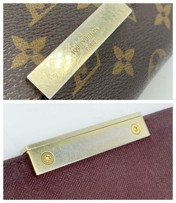 Louis Vuitton Favorite Mm Brown Monogram Canvas Shoulder Bag