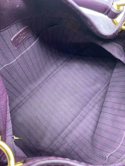 Louis Vuitton Arty Purple Monogram Empreinte Leather Hobo Bag