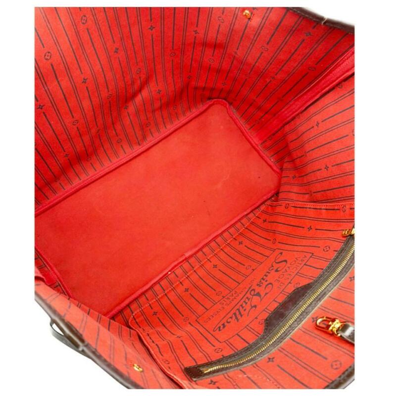 Louis Vuitton Neverfull Gm Brown Damier Ébène Canvas Tote