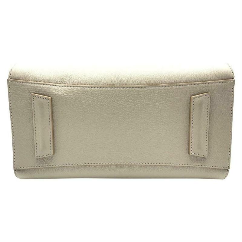 Givenchy Small Antigona Natural Grey Beige Leather Satchel