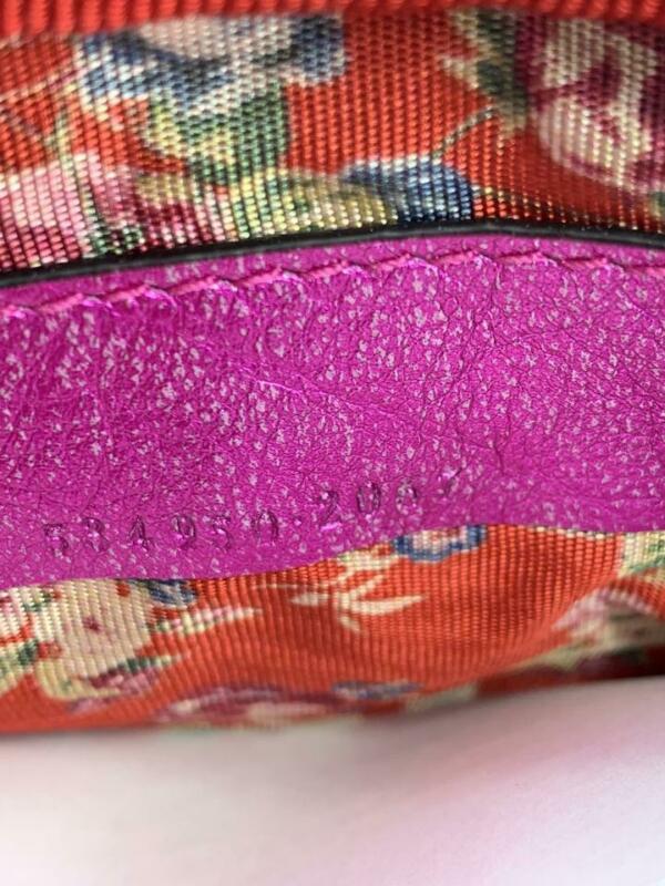 Gucci Camera Quilted Metallic Pink Leather Cross Body Bag