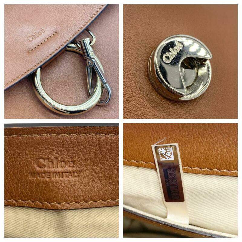 Chloé Faye Medium Brown Leather Shoulder Bag