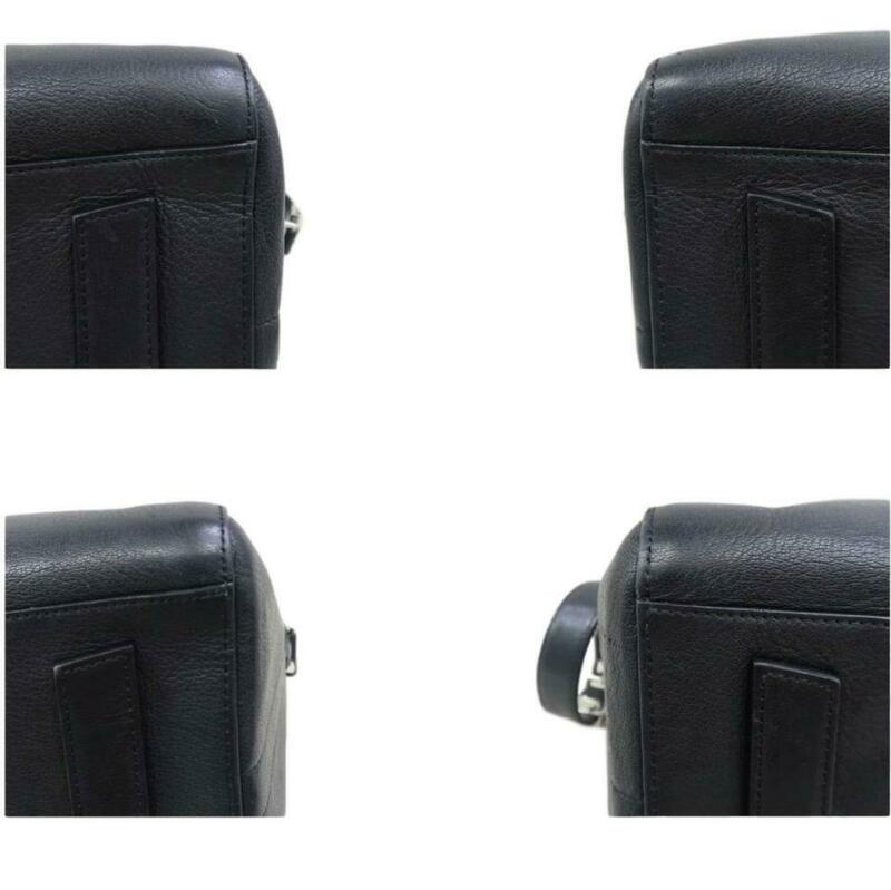 Givenchy Medium Sugar Antigona Black Leather Shoulder Bag