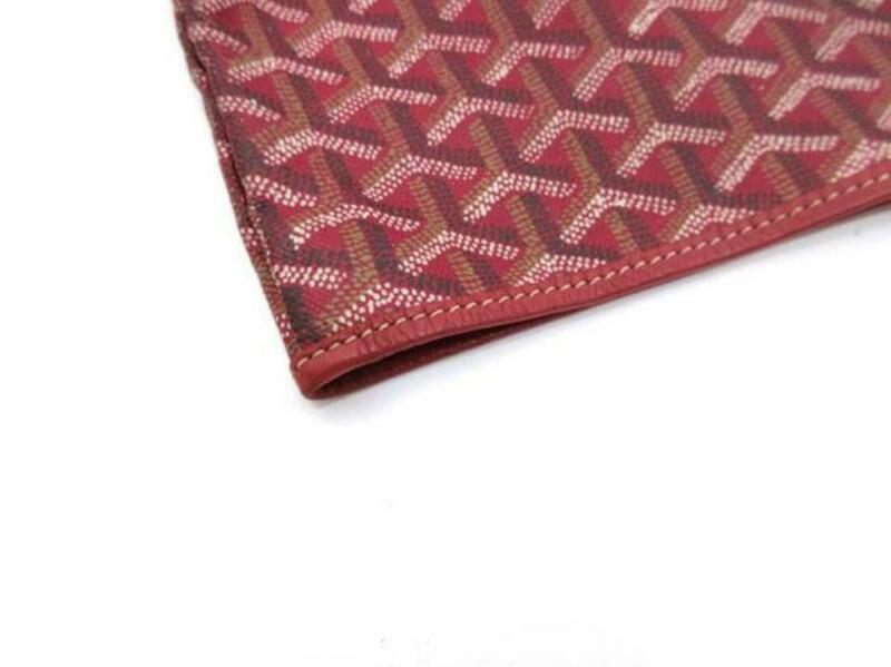 Goyard Saint Louis Pm with Pouch Special Edition Red Coated Canvas Tote