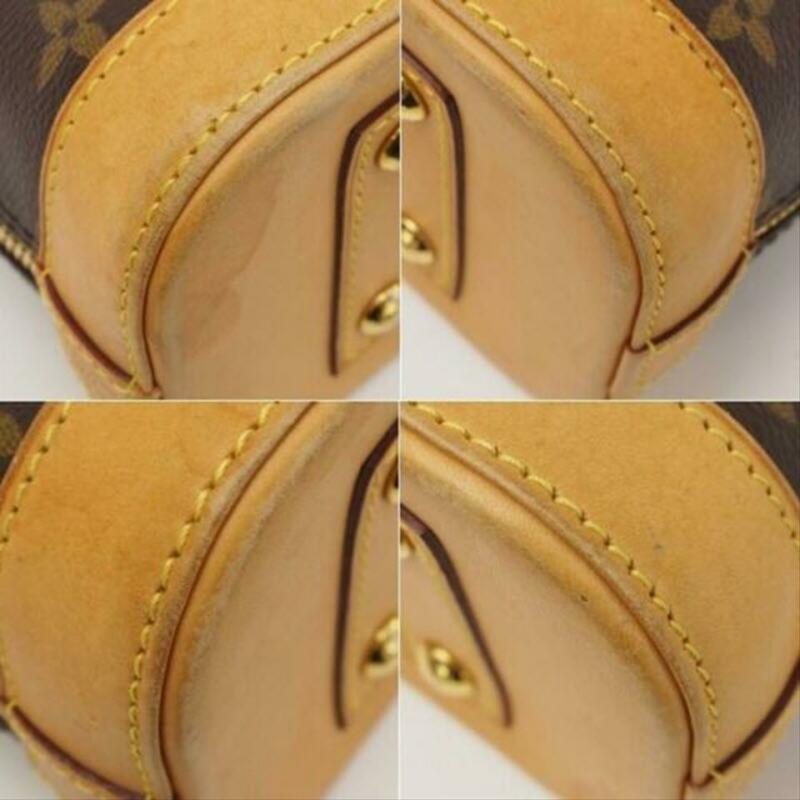 Louis Vuitton Alma Bb Brown Monogram Canvas Cross Body Bag