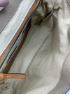 Chloé Lexa Medium Motty Grey Leather Shoulder Bag