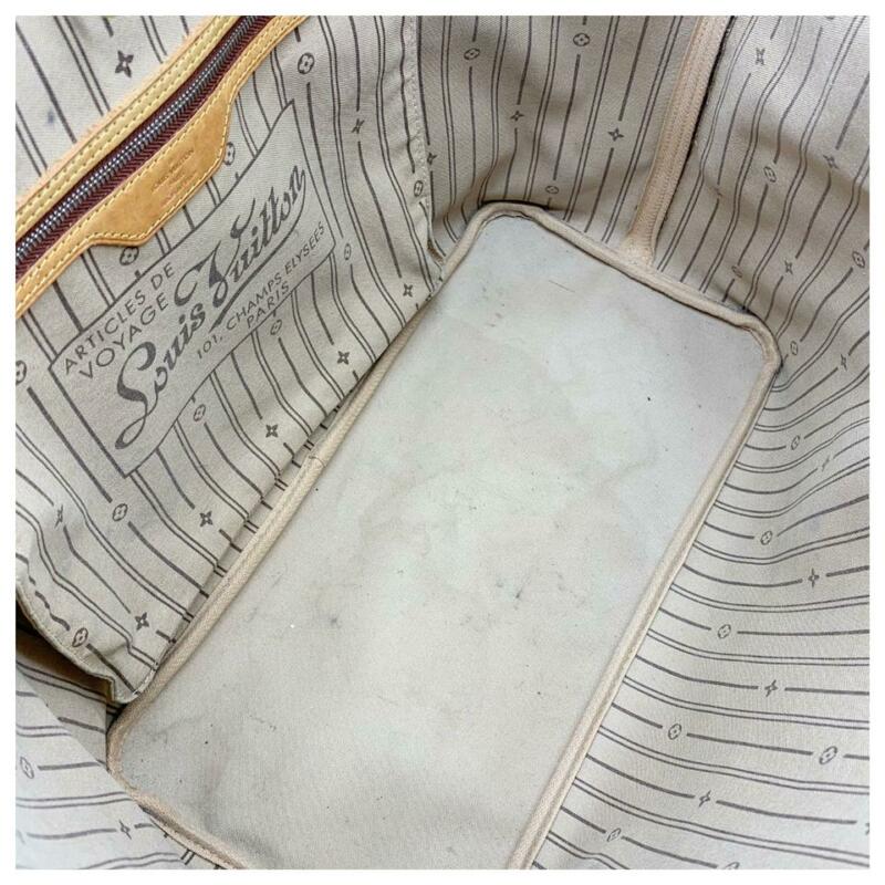 Louis Vuitton Neverfull Gm Brown Monogram Canvas Tote