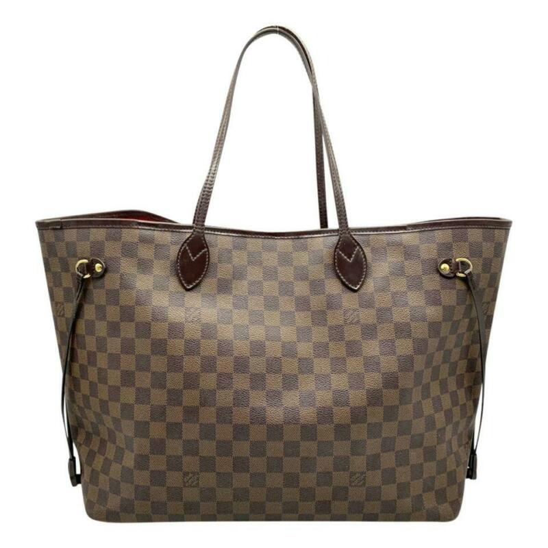Louis Vuitton Neverfull Gm Brown Damier Ébène Canvas Tote