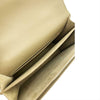 Saint Laurent Monogram Sunset Medium Beige Leather Shoulder Bag
