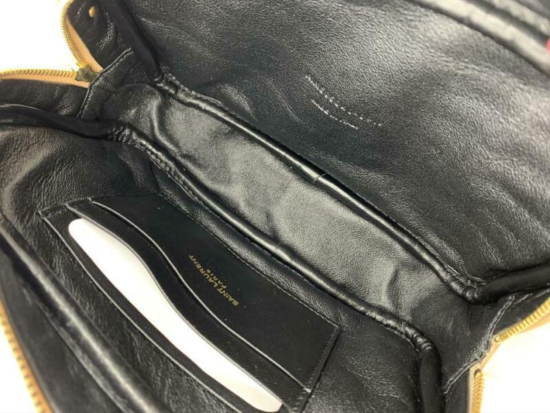 Saint Laurent Loulou Monogram Ysl Camera Beige Leather Cross Body Bag